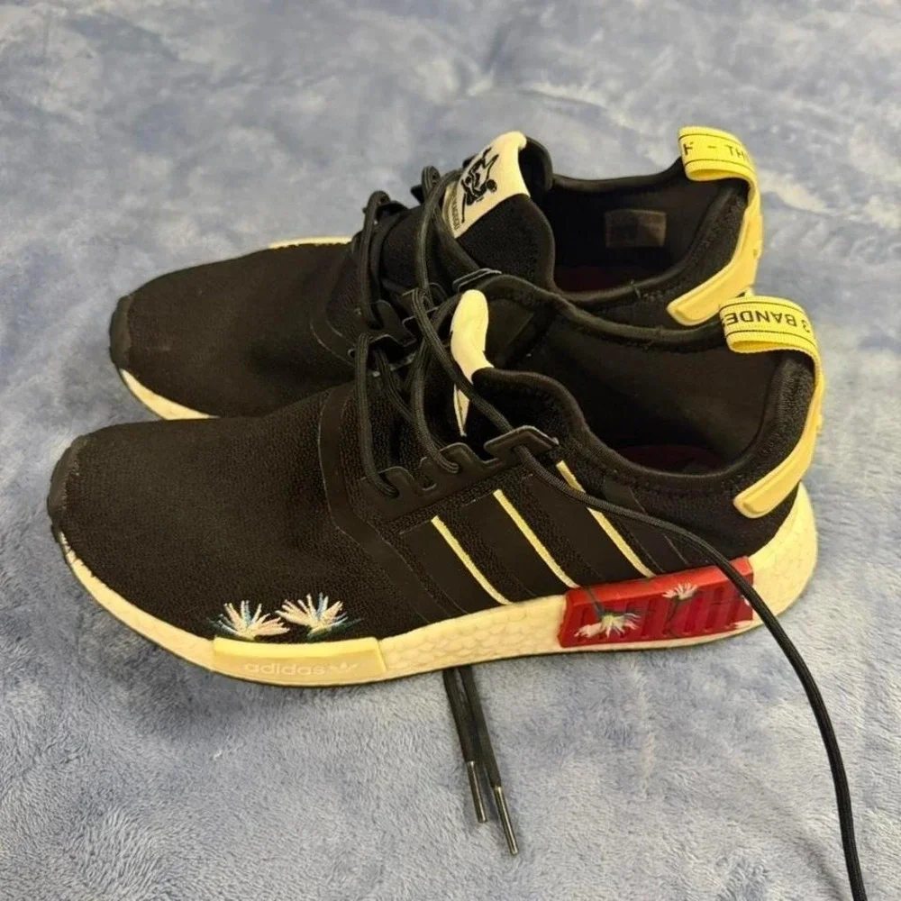 Adidas NMD R1 x Thebe Magugu Black Size men size‎ 9
